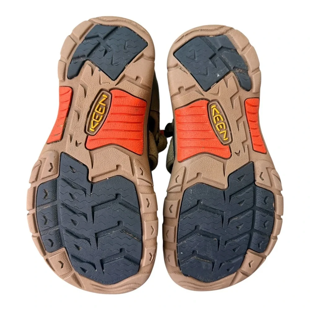 Keen Newport H2 Youth‎ 3 Martini Olive Aura Orange Waterproof Sandals Unisex